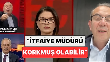 Tanju Özcan'ın İtfaiye Müdürü ile İlgili Ortaya Attığı Tahmin Cemal Enginyurt'u Çileden Çıkardı