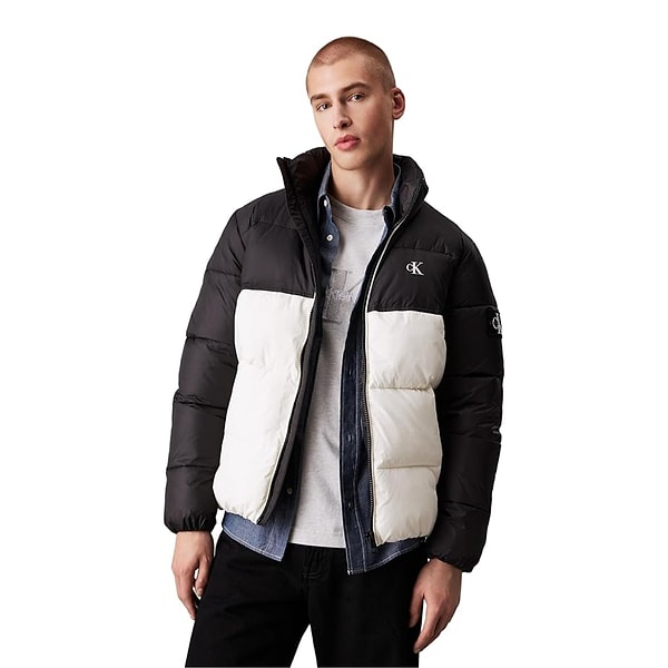 13. Calvin Klein Jeans Non Down Blocking Puffer Ceket Erkek