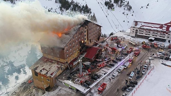 Üst üste gelen acı haberlerin üzerine geçtiğimiz günlerde de Bolu Kartalkaya'daki Grand Kartal Otel'de çıkan korkunç yangın eklendi!