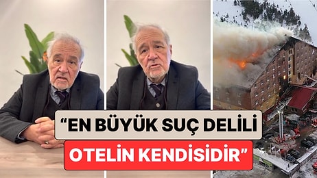 Prof. Dr. İlber Ortaylı Bolu’daki Yangın Faciası Hakkında Konuştu: "En Büyük Suç Delili Otelin Kendisidir.”