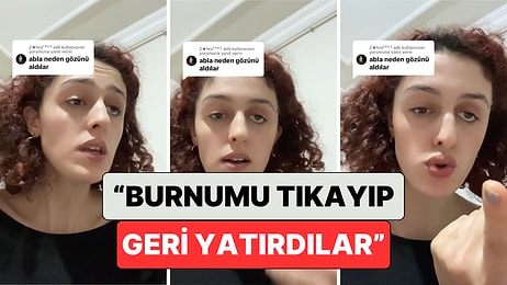 Bir Kadın Burnu Kanadığında Yapılan Yanlış Müdahale ile Nasıl Gözünü Kaybettiğini Anlattı