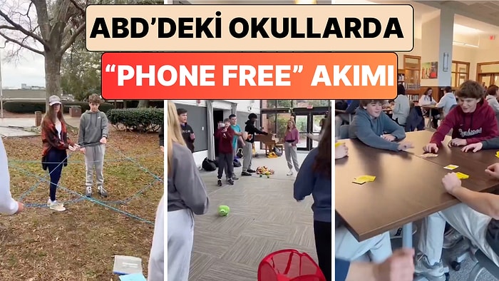 ABD'deki Okullarda "Phone Free" Akımı Başlatıldı: Telefondan Uzaklaşan Çocuklar Yeniden Eğlenmeye Başladı