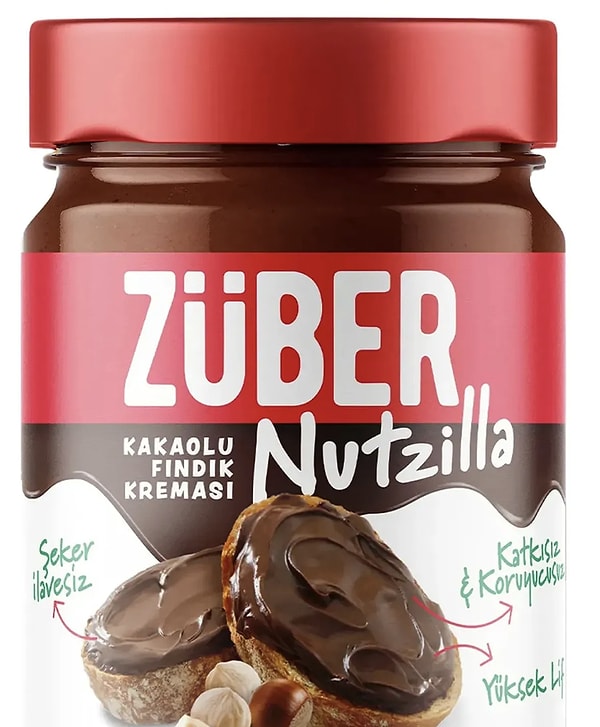 12. Züber Nutzilla Fındık Kreması Kakaolu 315 G