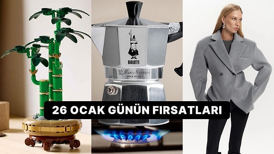 Bugün İndirimde Neler Var? En Yeni LEGO Modellerinden Apple Homepod Mini'ye 26 Ocak 2025 Günün Fırsatları