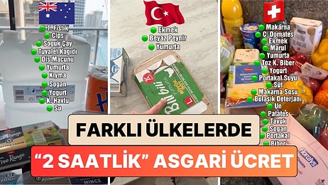 2 Saatlik Asgari Ücretle Türkiye'de ve Dünyanın Farklı Ülkelerinde Neler Satın Alınabiliyor?