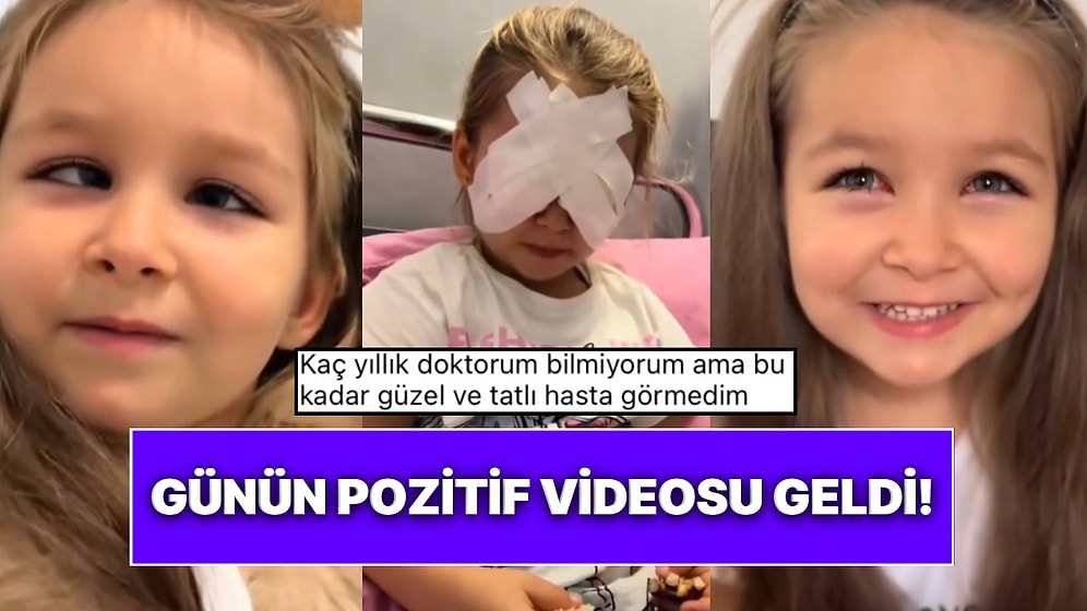 Şaşılık Ameliyatı Olan Dünyalar Tatlısı Kızın İyileştikten Sonraki Sevinci Sizlere de Tebessüm Ettirecek!