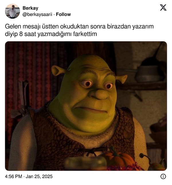 Yarım saatte bir hatırlatıcıya ihtiyaç var