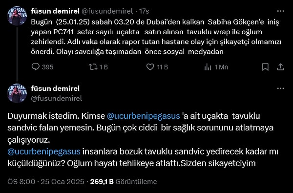 Ünlü oyuncu bu skandalı öncelikli olarak, sesini daha rahat duyurabileceğini düşündüğü sosyal medyaya taşıdı. Ardından firma Füsun Demirel'e yine sosyal medya üzerinden dönüş sağladı👇