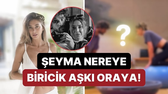 Brezilyalı Model Marlon Teixeira ile Aşkını Doyasıya Yaşayan Şeyma Subaşı Sevgilisiyle Spor Hallerini Paylaştı