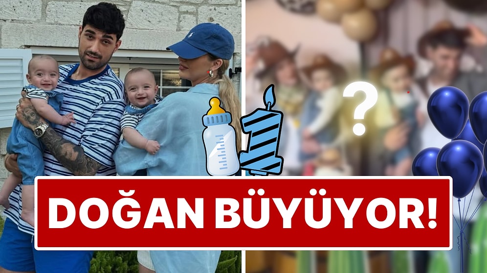 Kocaman Oldular Bile: Yasemin ve İdo Tatlıses'in İkiz Şaşkın Ördekleri Ayel ve Emir 1 Yaşına Girdi!