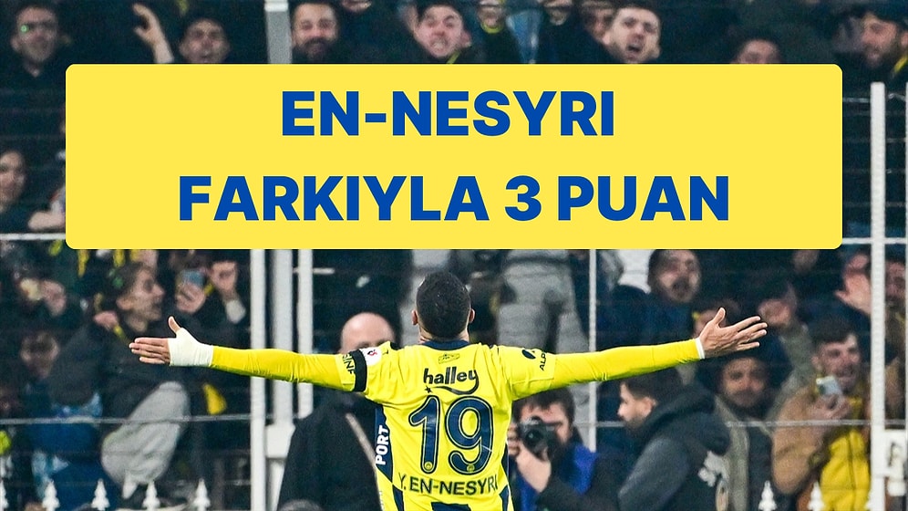 Göztepe Karşısında Önemli Bir Galibiyet Alan Fenerbahçe, Zirve Yarışında "Varım" Dedi