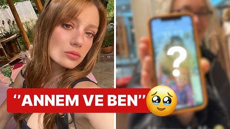 Anne Olmaya Hazırlanan Oyuncu Gizem Karaca Annesiyle Olan Çocukluk Fotoğrafını Paylaşarak Duygulandırdı!