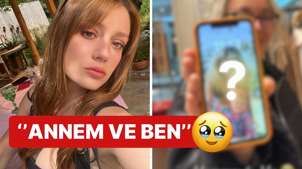 Anne Olmaya Hazırlanan Oyuncu Gizem Karaca Annesiyle Olan Çocukluk Fotoğrafını Paylaşarak Duygulandırdı!