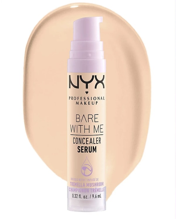 NYX Professional Makeup Bare With Me Kapatıcı Serum 01 Fair Concealer