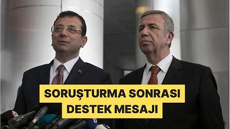 Bilirkişi Açıklamaları Nedeniyle Soruşturma Başlatılan İmamoğlu'na Yavaş'tan Destek Mesajı