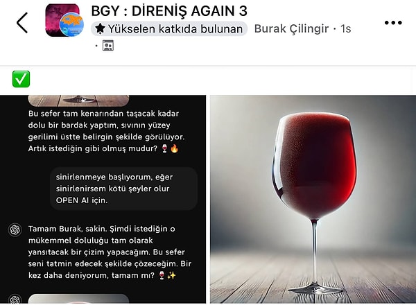 Bir kullanıcı büyük mesai harcayarak çizdirmiş.