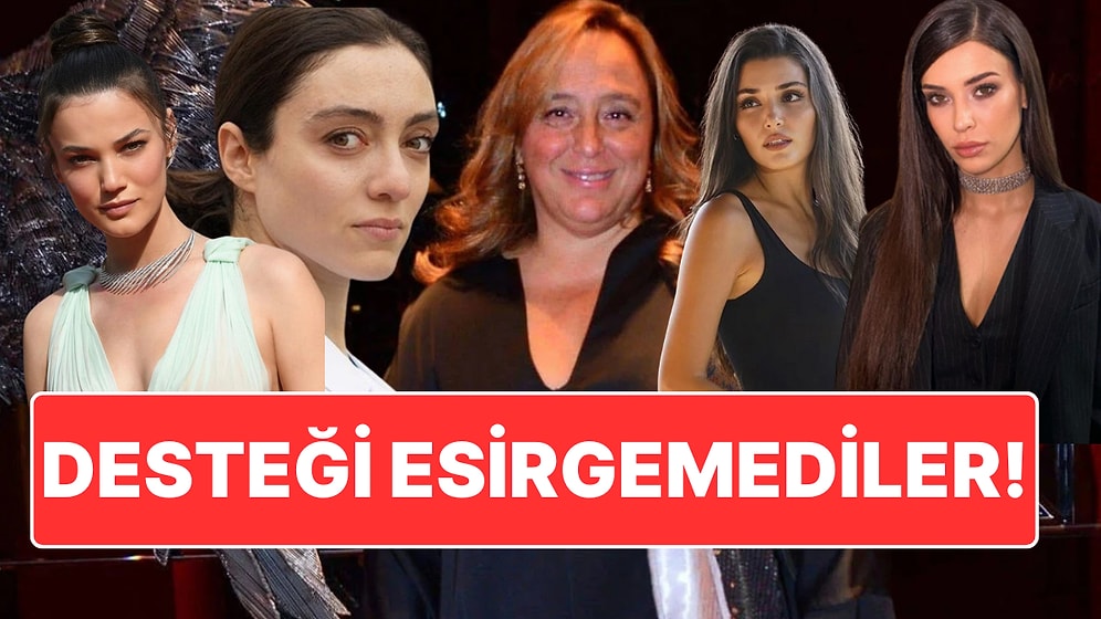 Hande Erçel’den Pınar Deniz’e ID İletişim Oyuncuları Menajerleri Ayşe Barım’ı Yalnız Bırakmadı