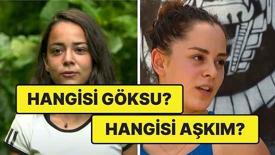 Survivor Göksu ve Eski Yarışmacılardan Aşkım Burçe Arasındaki Şaşırtan Benzerlik