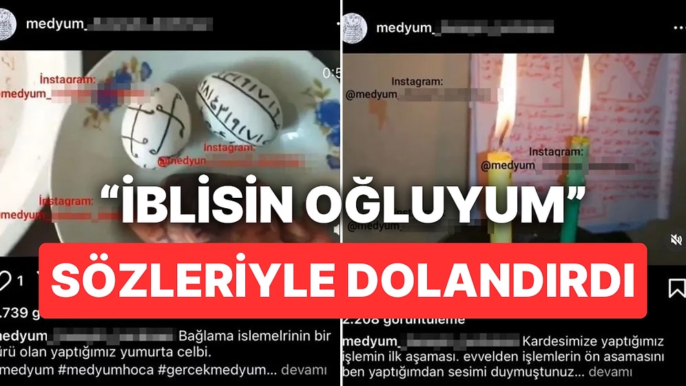 "İblisin Oğluyum" Diyen Sahte Medyum Fal Baktırmak İsteyen Kadını Ölümle Tehdit Etti