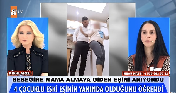 4 çocuğunun annesi Sabriye'yle TikTok'a dans videosu çekip yüklediği ortaya çıkan Samet bu sabah eski eşiyle birlikte canlı yayına katıldı.