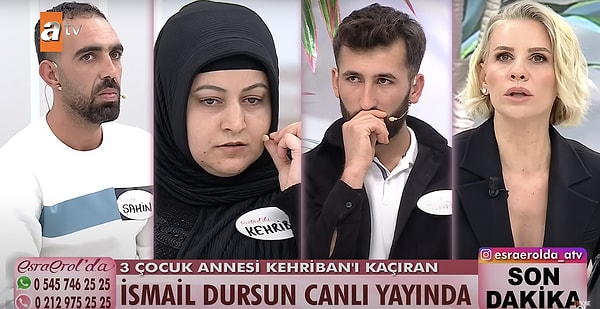 Yayın sırasında Esra Erol'un sorularına yanıt veren İsmail, "Medeni haliniz" sorusuna verdiği yanıtla gündem oldu.