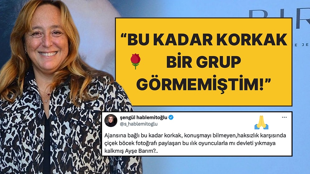 Tutuklanan Ayşe Barım'ın Ajansına Bağlı Oyuncuların Bir Emojilik Tepkileri Gündem Oldu