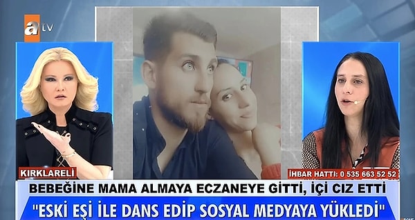 10. Dün Müge Anlı'da yeni bir konu işlenmeye başlandı. Afet Karaçöy isimli bir kadın eşi Samet'in gece vakti mama almak için çıkıp geri dönmediğini söyledi. Günlerdir kayıp olan adam eski eşinin yanında çıktı. Müge Anlı ise iki kadını birbirine düşüren 33 yaşında 6 çocuk babası olan Samet olayına sinirlenip devlet yetkililerine seslendi!