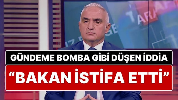 Yangın Sonrası Flaş İddia: “Turizm Bakanı Mehmet Nuri Ersoy İstifa Etti, Cumhurbaşkanı Erdoğan Kabul Etmedi”