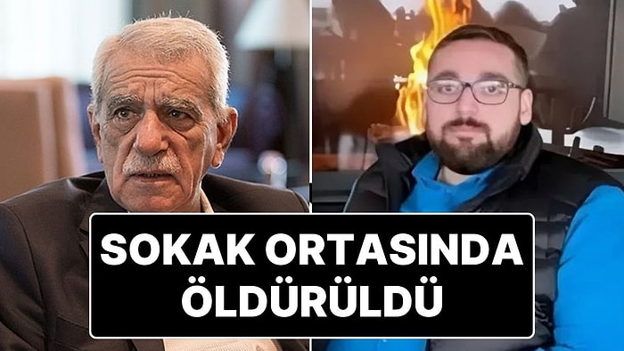 Ahmet Türk'ün 29 Yaşındaki Torunu Hüseyin Reber Türk Silahlı Saldırı Sonucu Hayatını Kaybetti