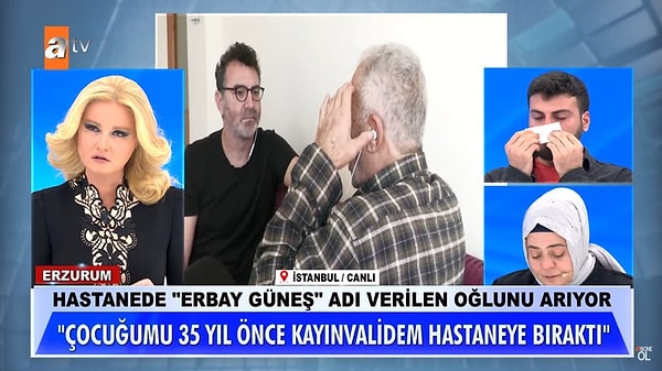 Dün işlenmeye başlanan programda bugün iddiaların bir diğer odağındaki amca da bağlandı. Bebeği kendisinin değil katı kuralları olan annesinin bıraktığını söyledi.