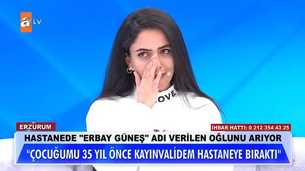 "Kayınvalidem, 'Sen 100 yılda oğlumla evli kalsan seni boşatacağım' dedi. Bir süre beraber yaşadık. Sonra kapı komşusuyduk. Oğlunun eviydi. Girer çıkardı. Eşim çocuğun kendisinden olduğunu ailesine söyledi ama ailesi kabul etmedi."