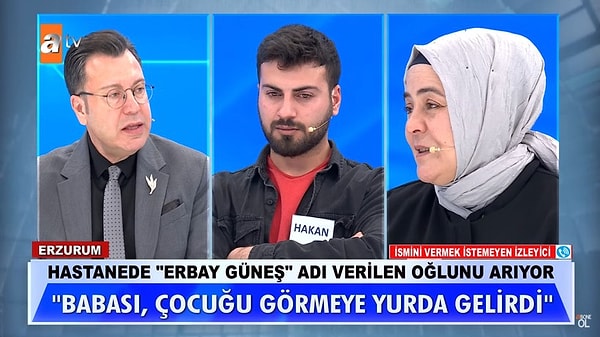 Hassi'yi canlı yayında gören bir kadın ise "Benim babam olayı hatırlıyor. Babam çocuk yuvasında çalışıyor. O olayları, çocuğun hastaneden getirildiğini hatırlıyor. Çocuğun babası 30-35 yıl önce yuvanın etrafında dolanıyor. Sonra tanışıyorlar. Babama her şeye anlatıyor ama babamın yetkisi olmadığı için çocuktan dolayı babamı avukata götürüyor. Durumu avukata anlatıyorlar. Annenin yaşı küçük olduğu için başvuru yapamıyor. Bir daha ilgilenemiyor" açıklamasında bulundu.