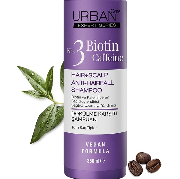 Urban Care Expert Series Biotin & Caffeine Dökülme Karşıtı Saç Bakım Şampuanı