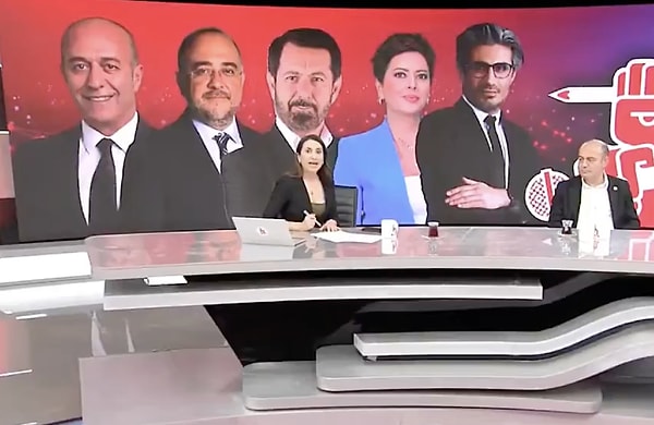 Fatih Portakal'a bir gönderme de Halk TV'de yayınlanan Kırmızı Çizgi programında geldi.