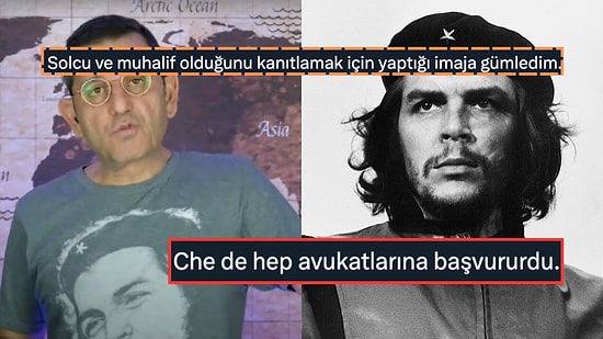 Eleştirilerin Odağındaki Fatih Portakal Che Guevara Tişörtüyle Yayın Yapınca Sosyal Medyanın Diline Düştü