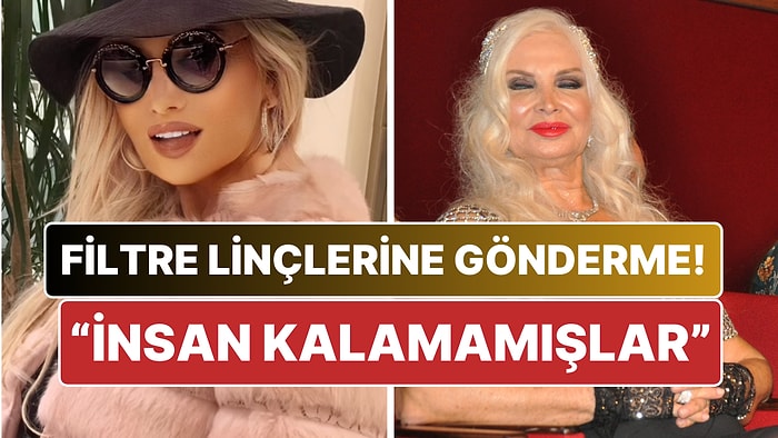 Instagram Filtre Krizi Büyüyor! Sevim Emre Eleştirilere Olay Sözlerle Kapıyı Kapattı