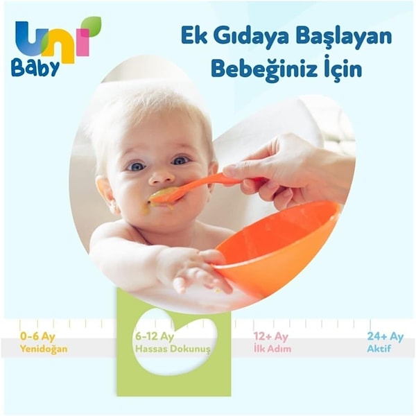 Uni Baby Hassas Dokunuş Islak Mendil