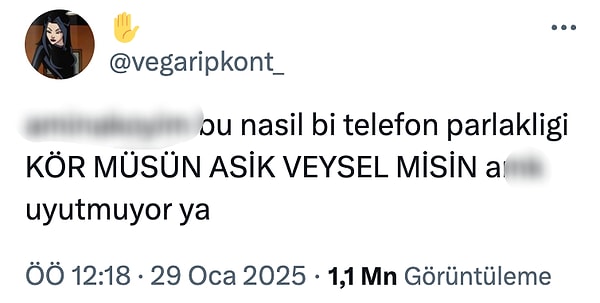 İsyan tweeti şöyle;