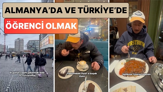 Almanya'da Bir Genç Sinemadan Tatlıya Türkiye'deki ve Almanya'daki Öğrencilerin Bir Gününü Karşılaştırdı