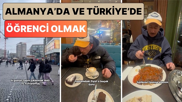 Almanya'da Bir Genç Sinemadan Tatlıya Türkiye'deki ve Almanya'daki Öğrencilerin Bir Gününü Karşılaştırdı