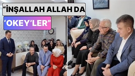 Bir Kız İsteme Töreninde Dedenin Verdiği Beklenmedik Yanıt Güldürdü: "Allah da İnşallah Bu İşi 'Okey'ler"