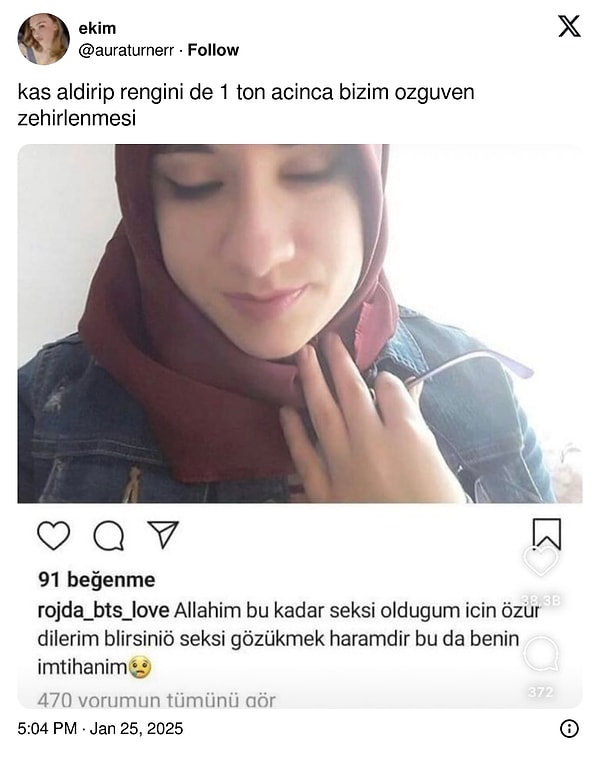 Bambaşka bir özgüven!