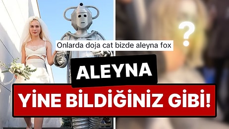 Yine Bir Şeyler Deniyor: Daha Önce Robotla Evlenen Aleyna Tilki Bu Sefer Robotun Kendisi Olmaya Karar Verdi!