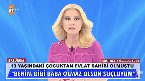 O yaştaki bir çocukla birlikte olmanın doğal olduğunu iddia ederken Müge Anlı'nın babası için "baban da yapıyordu" demesi sabırları taşırdı.