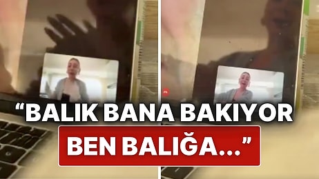 Eve Balık Alıp Temizlemeye Çalışan Genç Kadın, Gözyaşları İçinde Ailesini Aradı