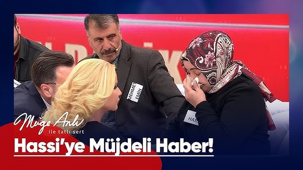 Anne Hassi'nin yıllardır aradığı oğlunu bulmanın sevinciyle tansiyonu çıktı. Yusuf ise "Ona doyasıya bakmak istiyorum. Evlatlık olduğumdan şüpheleniyordum. Artık eminim. Yıllardır tamamlanmayan eksik yanım doldu." dedi.