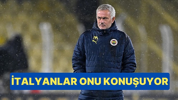 Fenerbahçe'nin Play Off'a Kalışının Ardından İtalyanlar Maçı Mourinho Üzerinden Okudu