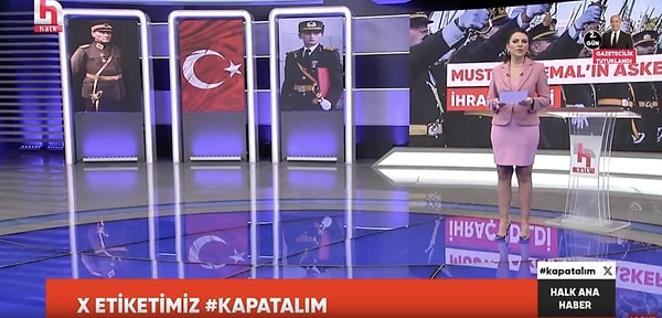 Söz konusu kararın ardından spiker Ece Üner, Halk TV Ana Haber'de sert sözler sarf etti.