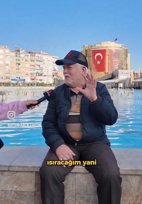 “Başka kimi olacak? Dönünce her bir taraflarını ısıracağım” diyen amcamız sevgisiyle kalplerimizi ısıttı.