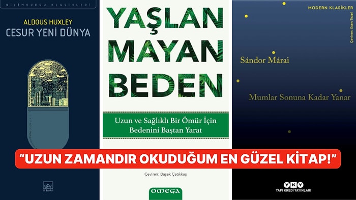 Kitap Kurtlarının Tercihi Olan Haftanın En Çok Satan Kitapları